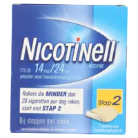 Nicotinell 14mg/24u nicotine pleister