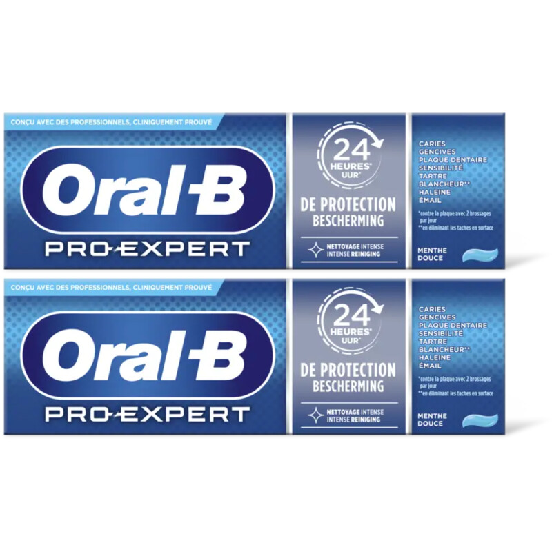 Oral-B Pro-expert inten reiniging tandpasta 2pk