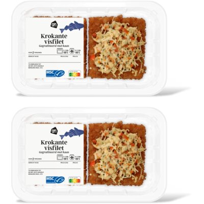 pdp-image-AH Krokante visfilet gegratineerd kaas 2pck