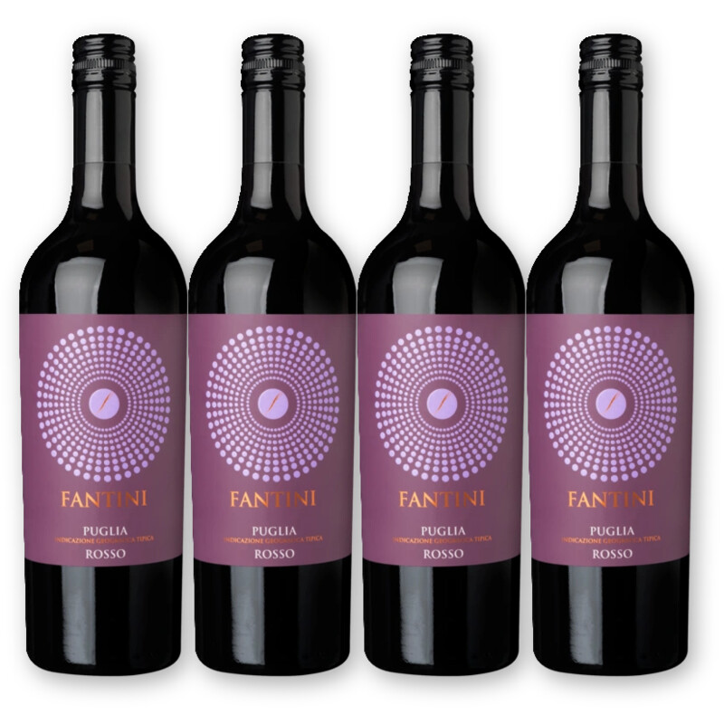 Fantini Fantini Puglia Rosso 4 flessen
