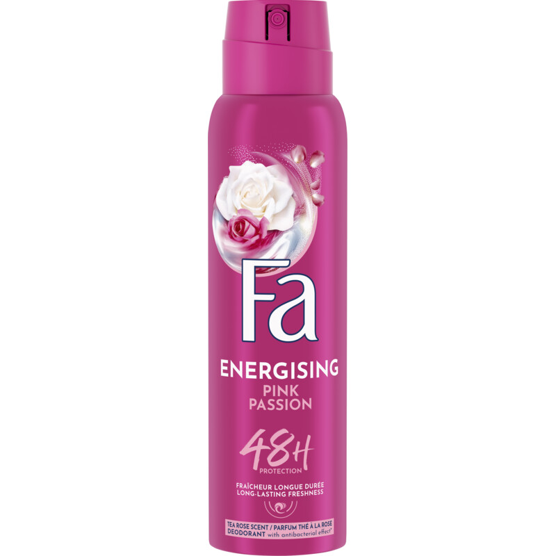 Een afbeelding van Fa Pink passion deodorant spray