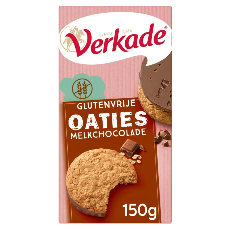 Glutenvrije oaties melkchocolade