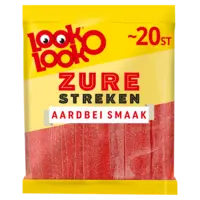 Look-O-Look Zure streken aardbei smaak value pack