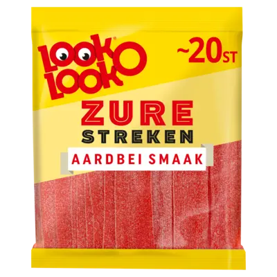 pdp-image-Look-O-Look Zure streken aardbei smaak value pack