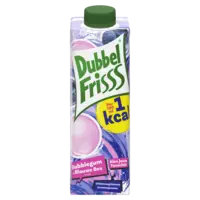 DubbelFrisss 1kcal bubblegum & blauwe bes smaak