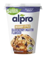 Alpro Yoghurt bosbessen muffin smaak
