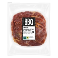 AH BBQ procureur steak black garlic