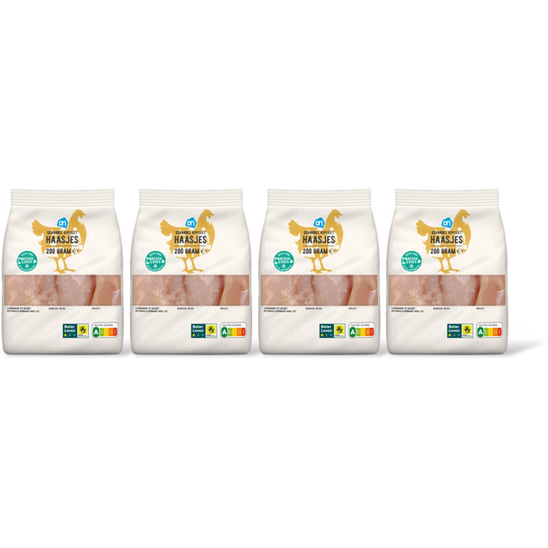 AH Kipfilethaasjes 4 pack