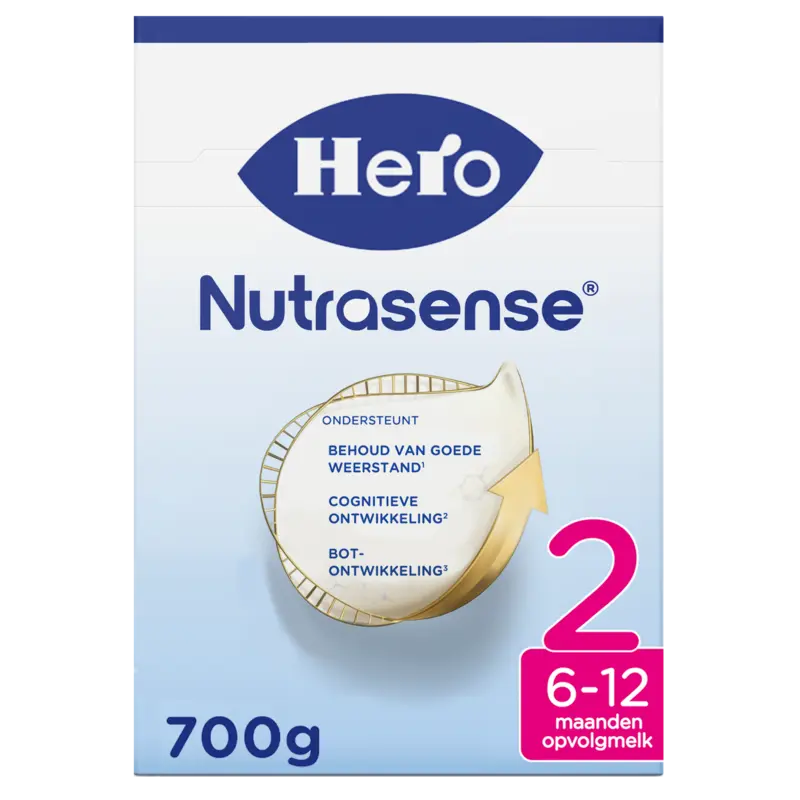 Hero Nutrasense Opvolgmelk 2 6-12 Maanden