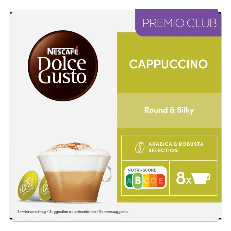 Nescafé Dolce Gusto Cappuccino capsules