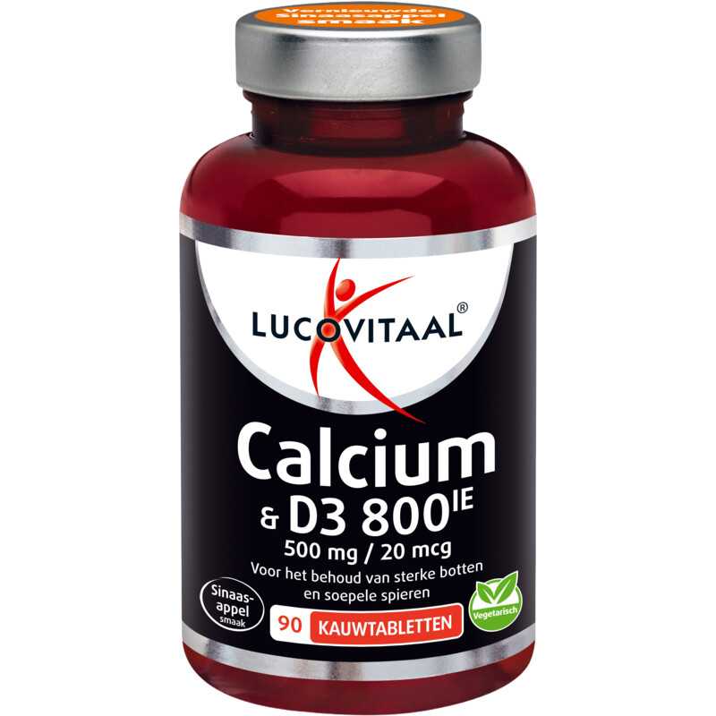 Een afbeelding van Lucovitaal Calcium & D3 500mg/20mcg