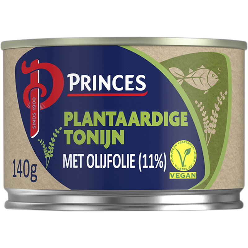 Een afbeelding van Princes Plantaardige tonijn met olijfolie