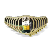 Sheba Mini filets n saus kip & kalkoen 15-pack