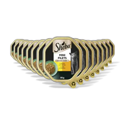 pdp-image-Sheba Mini filets n saus kip & kalkoen 15-pack