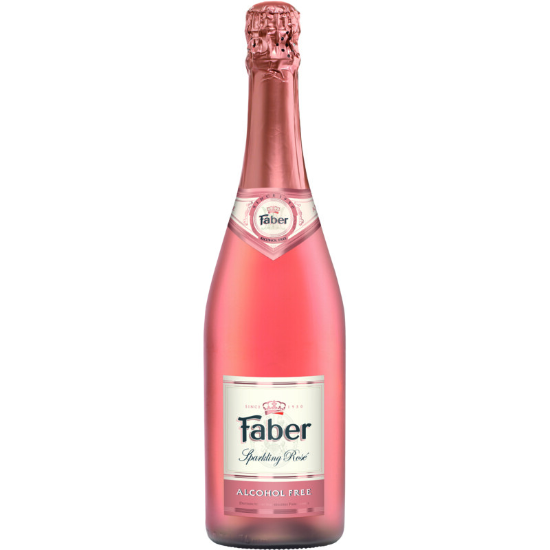 Een afbeelding van Faber Sparkling rosé alcoholvrij