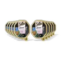 Sheba Saucelovers in saus zalm 10-pack