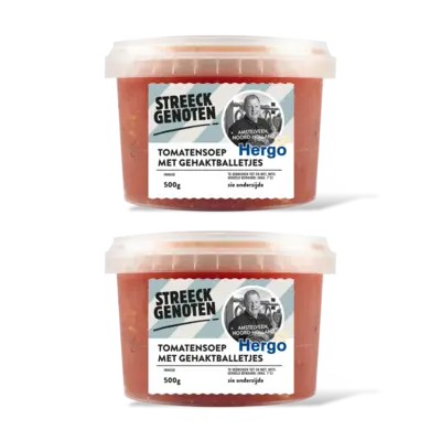 pdp-image-Streeckgenoten Tomatensoep met gehaktballetjes 2-pack