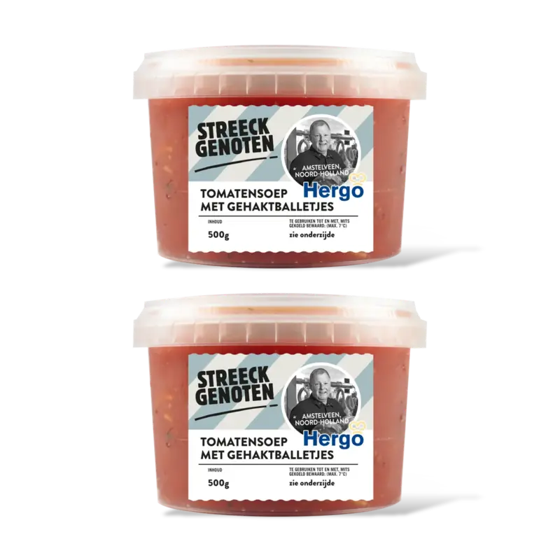 Tomatensoep met gehaktballetjes 2-pack