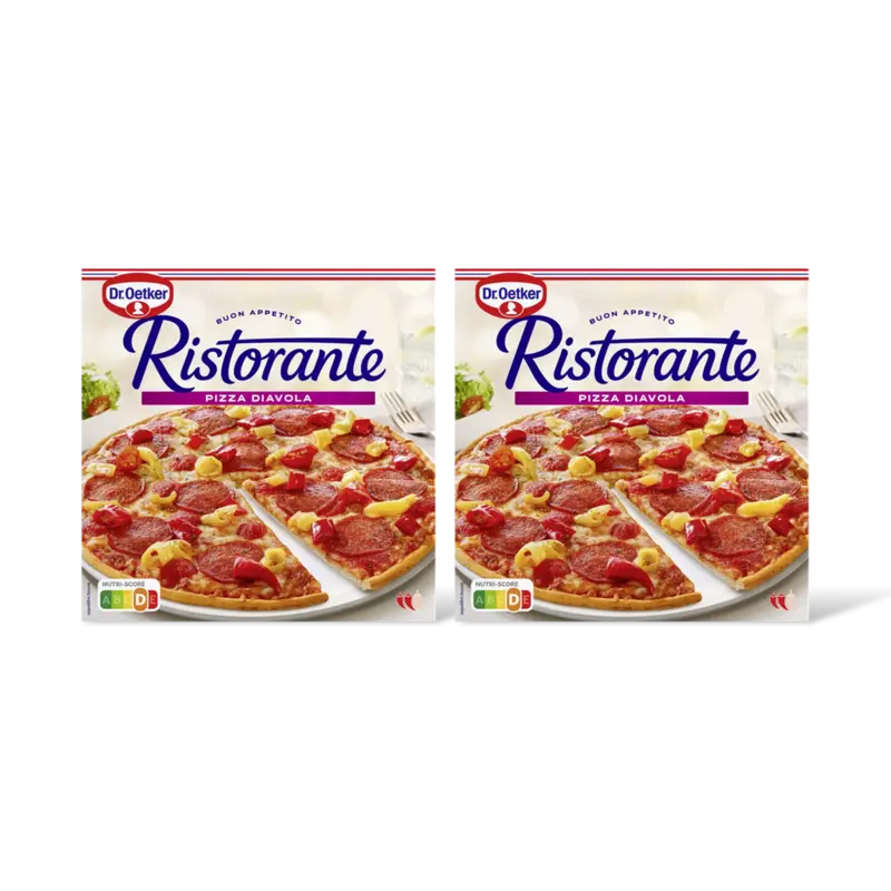 Dr. Oetker Ristorante pizza diavola 2-pack