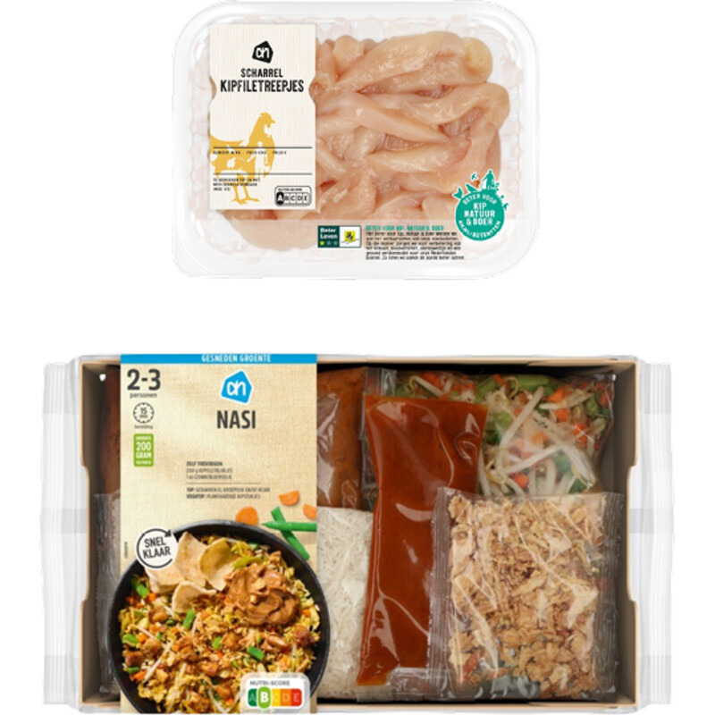 Een afbeelding van AH Gesneden Nasi Verspakket