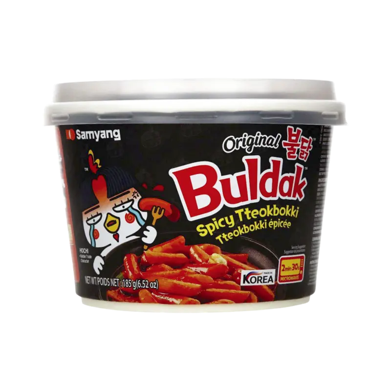 Samyang Buldak spicy topokki rijstcake