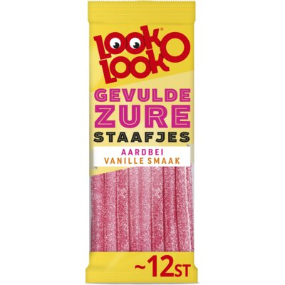 pdp-image-Look-O-Look Gevulde zure staafjes aardbei vanille