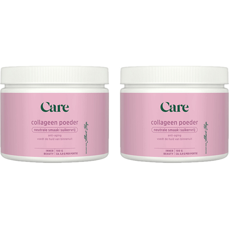 Een afbeelding van Care Collageen poeder 2-pack