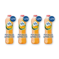Spa Fruit mango apricot 4-pack