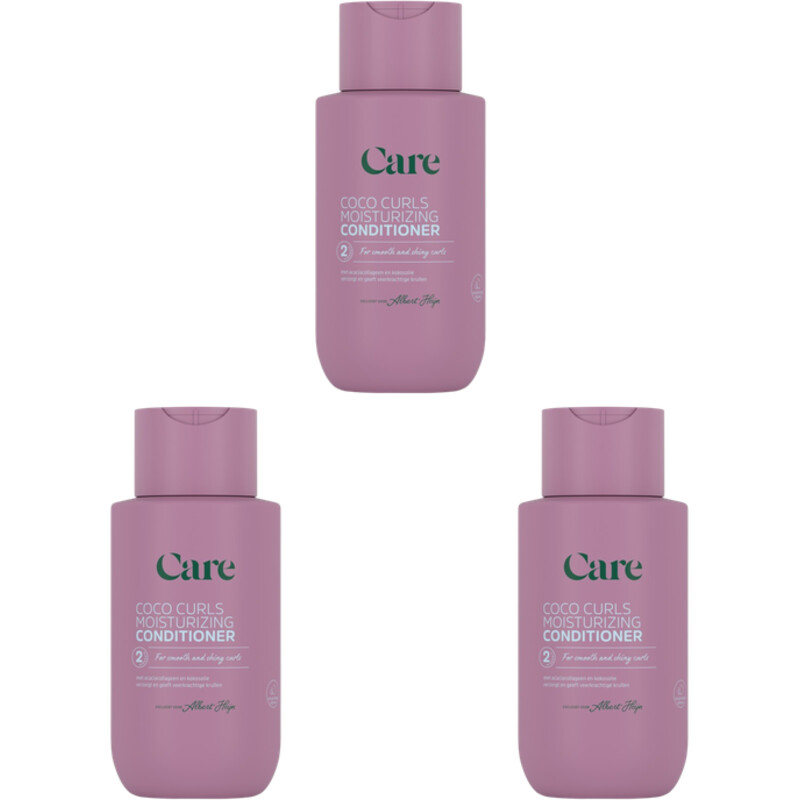 Een afbeelding van Care Coco curls moisturizing condition 3-pack