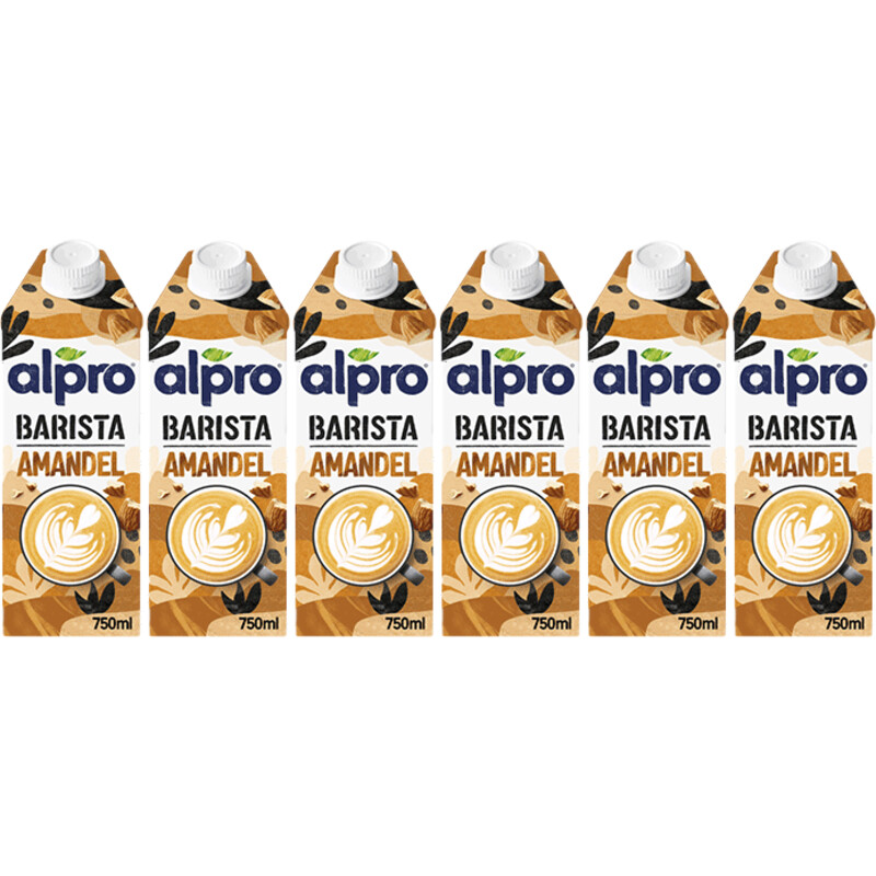 Een afbeelding van Alpro Barista amandel 6-pack