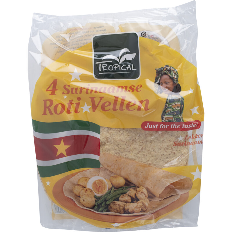 Een afbeelding van Tropical Surinaamse roti vellen