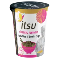 Itsu Classic ramen noodles & broth cup