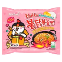 Samyang Buldak hot chicken ramen carbonara