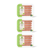 AH Biologisch Varkenschipolata 3-pack