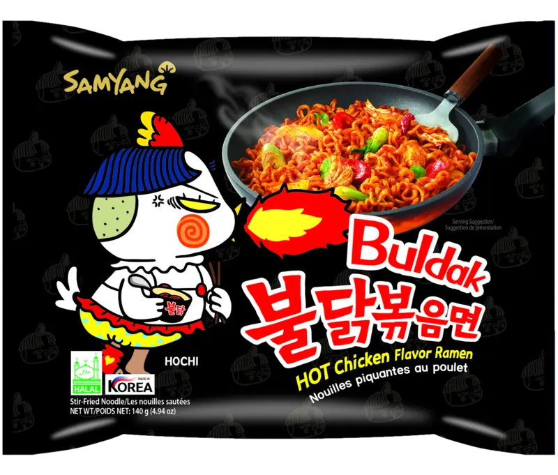 Buldak hot chicken ramen