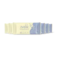 Zwitsal Water & care babydoekjes 6-pack