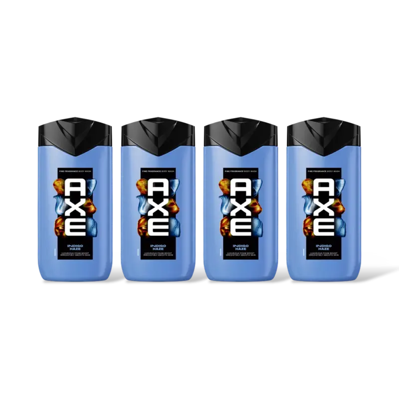 Axe Indigo haze showergel 4-pack