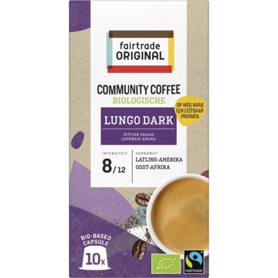 pdp-image-Fairtrade Original Community coffee lungo dark capsules