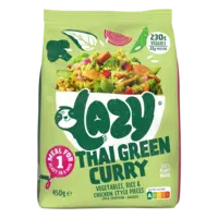 Lazy Thai green curry maaltijd