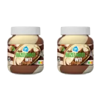 AH Duopasta hazelnoot wit 2-pack