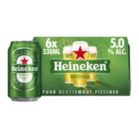 Heineken Premium pilsener 6-pack