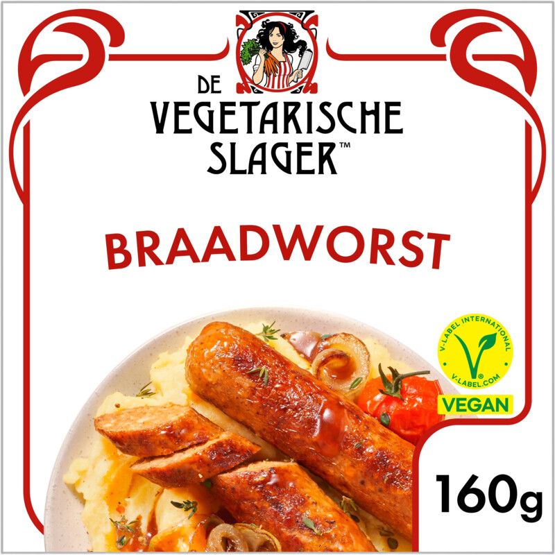 Vegetarische Slager Braadwurst