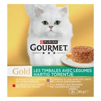Gourmet Gold hartig torentje met kip rund lam