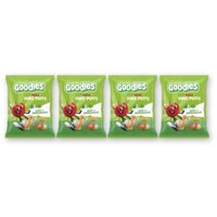 Goodies Snack dino puffs pizza 3+ jaar 4-pack