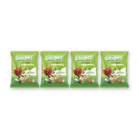 Goodies Snack dino puffs pizza 3+ jaar 4-pack