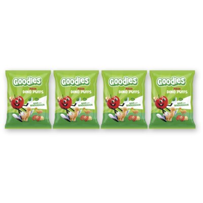 pdp-image-Goodies Snack dino puffs pizza 3+ jaar 4-pack