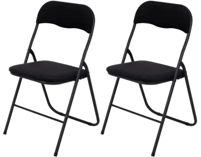 pdp-image-Brixy Klapstoel zwart velvet 2x