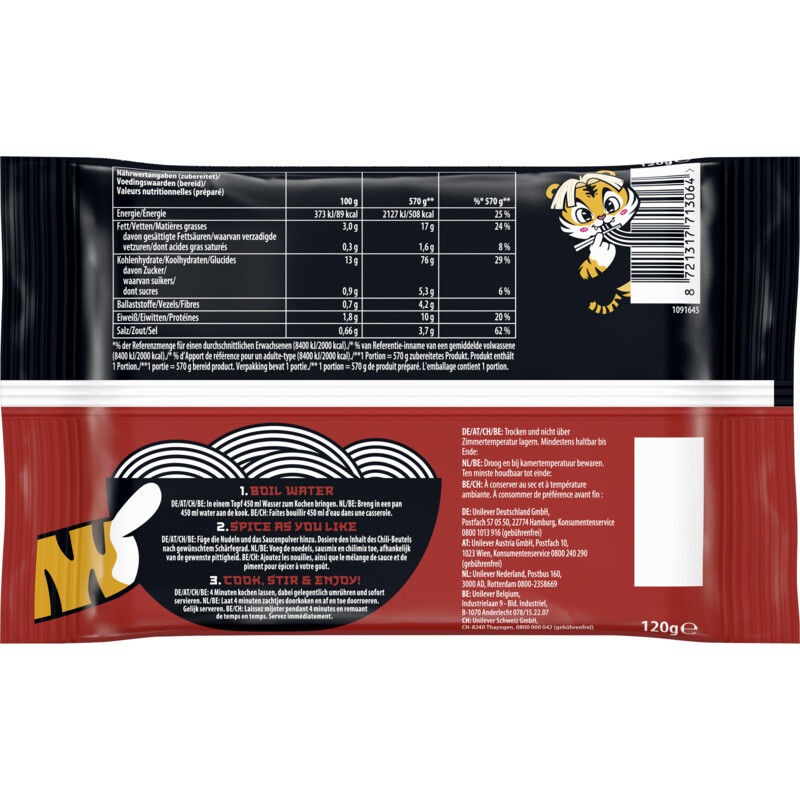 Een afbeelding van Namdong Beef jjigae k-noodles flavour