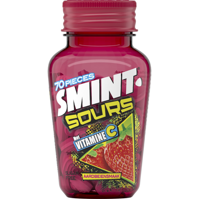 Een afbeelding van Smint Sours strawberry