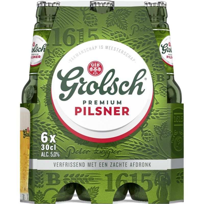 Grolsch Premium pilsner 6-pack
